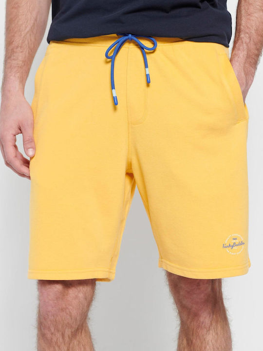 Funky Buddha Men's Athletic Shorts Honey Yellow