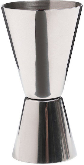 Kitchen Craft Doppelter Bar Spirit Measures mit einer Kapazität von 25/50ml Inox