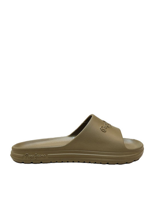 Pepe Jeans Ανδρικά Slides Πράσινα