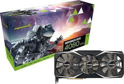 Manli GeForce RTX 4080 16GB GDDR6X Κάρτα Γραφικών