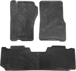 Set Front and Back 3pcs for Mercedes-Benz ML 1997-2005 Black