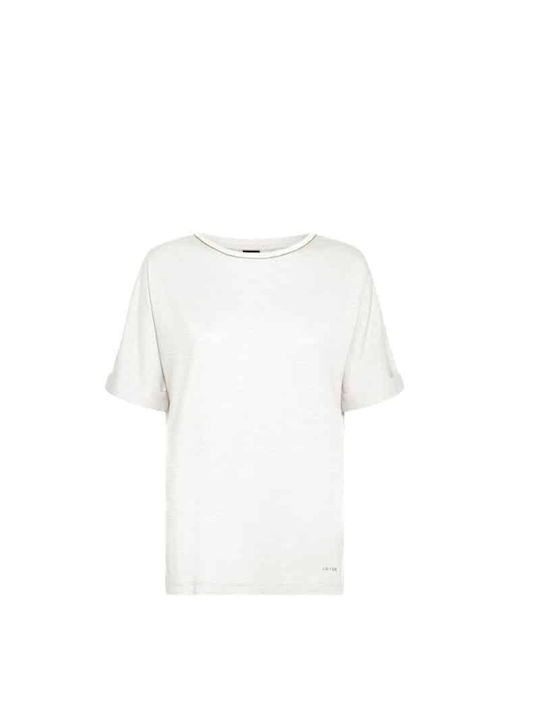 Geox Damen T-Shirt Weiß