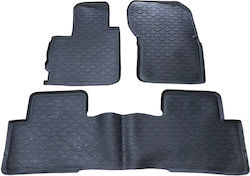 Σετ Μπροστινά και Πίσω 3τμχ για Peugeot 4007 Mitsubishi Outlander Citroen C-Crosser 2008-2012 Μαύρα Σετ Μπροστινά και Πίσω 3τμχ για Peugeot 4007 Mitsubishi Outlander Citroen C-Crosser 2008-2012 Μαύρα