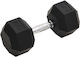 vidaXL Hexagon Dumbbell 1 x 25kg