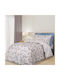Greenwich Polo Club 8827 Set Kids Duvet Cover Single with Pillowcase Cotton Light Blue 160x240cm