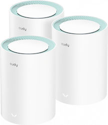 Cudy M1300 Kit Triplu Mesh Wi‑Fi