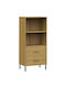 Bibliotecă Oslo Natural 60x35x128,5 cm