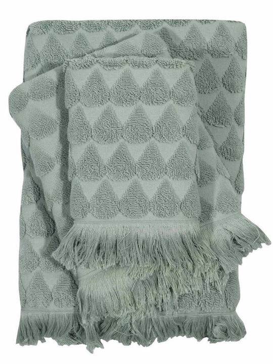 Das Home Bath Towel Set 3pcs Daily 0669 Mint We...