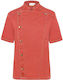 Karlowsky Mantel Koch Unisex Rot mit Kurzärmelig
