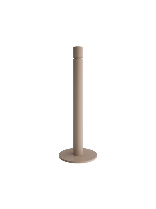 Pam & Co Metallic Paper Towel Holder Beige 12.5x12.5x33cm 1230-103