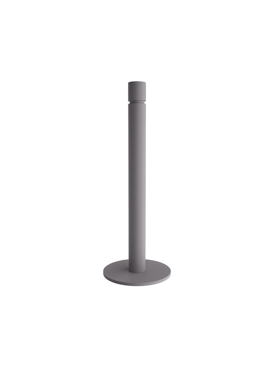 Pam & Co Metallic Paper Towel Holder Matt Concrete Grey 12.5x12.5x33cm 1230-163