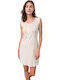 Vamp Maternity And Breastfeeding Nightgown Beige