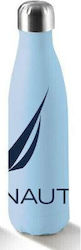 Nautica Flasche Thermosflasche Rostfreier Stahl Sky Blue 750ml