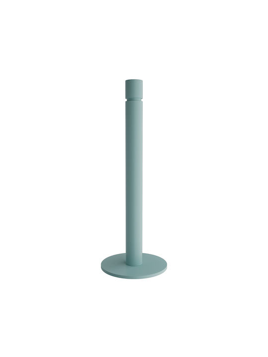 Pam & Co Metallic Paper Towel Holder Matt Turquoise 12.5x12.5x33cm 1230-913