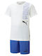 Kids' Set with Shorts Summer 2pcs White