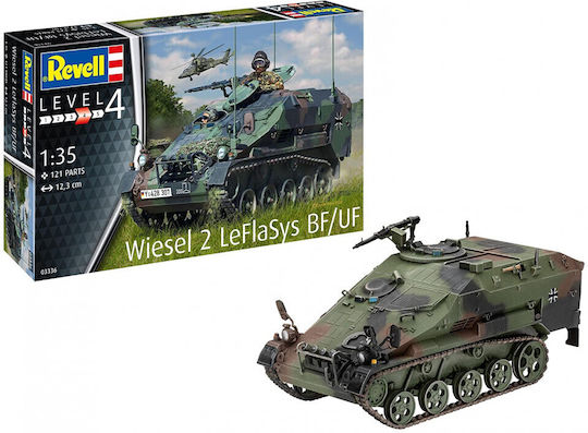 Revell Wiesel 2 LeFlaSys BF/UF Modellfigur Tank im Maßstab 1:35