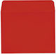 Next Umschlag Einladungen 1Stück 17x17cm in Rot Farbe