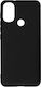 Senso Soft Touch Umschlag Rückseite Silikon Schwarz (Moto G22 4G / E32S)