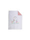 Nef-Nef Homeware Cotton Baby Quilt Baby Bugs 110x140cm White 033049