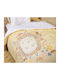 Nef-Nef Homeware Cute Hedgehog Baby Quilt Baumwolle Gelb 110x140cm 033048