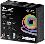 V-TAC Wasserdicht Neon Flex LED Streifen Versorgung 220V RGB Länge 5m und 60 LED pro Meter