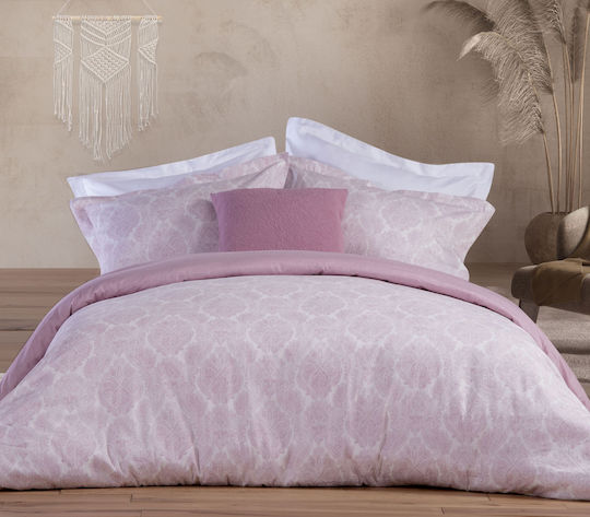 Nef-Nef Homeware Bless Tagesdecke Übergröße aus Polyester Orchid 230x240cm