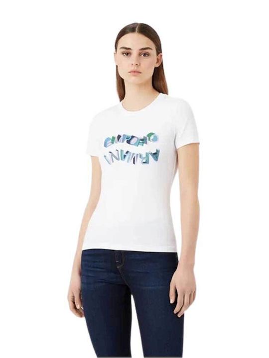 Emporio Armani Damen T-Shirt Weiß