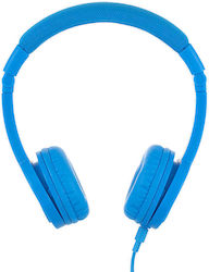 BuddyPhones Explore+ Wired On Ear Kids' Headphones Light Blue