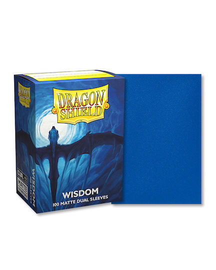 Dragon Shield Card Sleeves Standard Size 100τμχ Blue AT-15057