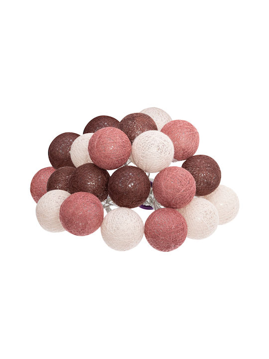Atmosphera Dune Garland Lights LED with 20 Balls Atmosphera Dune Garland Lights LED with 20 Balls