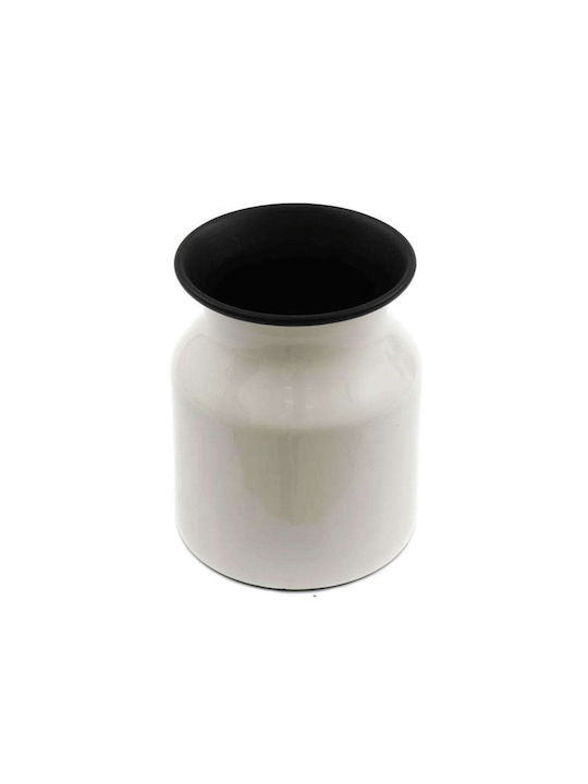 Atmosphera Ceramic Vase White 11.5cm