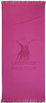 Greenwich Polo Club 3781 Beach Towel with Fringes Fuchsia 170x80cm