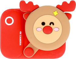 C7 Reindeer Compact Camera 48MP with 2.4" Display Full HD (1080p) Red