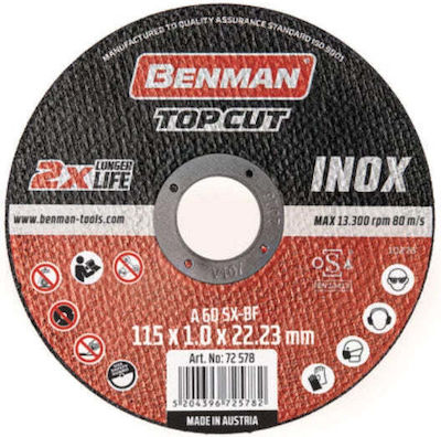 Benman 72579 Schneidscheibe 125mm 1Stück