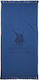 Greenwich Polo Club 3779 Beach Towel Cotton Blu...