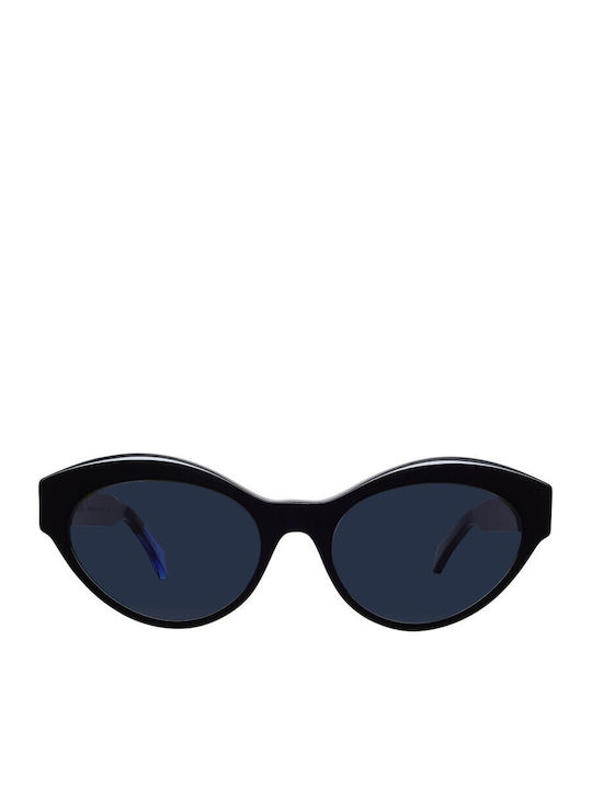 Urban Owl Nico Women's Sunglasses with Black Plastic Frame and Gray Lens