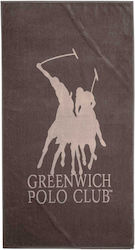 Greenwich Polo Club 3786 Strandtuch Baumwolle Braun 170x90cm.