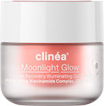Clinea Moonlight Glow Gel Προσώπου Νυκτός για Αντιγήρανση & Λάμψη 50ml