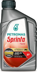 Petronas T500 Semi-synthetic Motorcycle Oil for Two-Stroke Engines 1lt