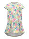 Rochie pentru Copii Mâneca scurta Floral Multicolor