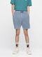 Herrenshorts Jeans Blau