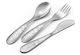 EME Set Baby Besteck Little Prince aus Metall Silber 3Stück