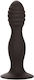 Calexotics Ribbed Stud Πρωκτικό Dildo Μαύρο 13.25cm