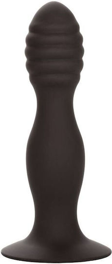 Calexotics Ribbed Stud Πρωκτικό Dildo Μαύρο 13.25cm