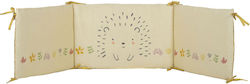 Nef-Nef Homeware Cute Hedgehog Bettumrandungen Klassisch Innerhalb Gelb 40x187cm