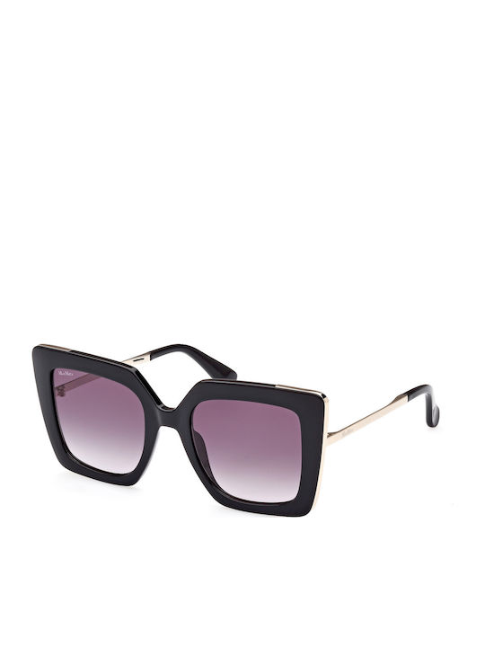 Max Mara Sunglasses Black with Mixed Frame Max Mara Sunglasses Black with Mixed Frame