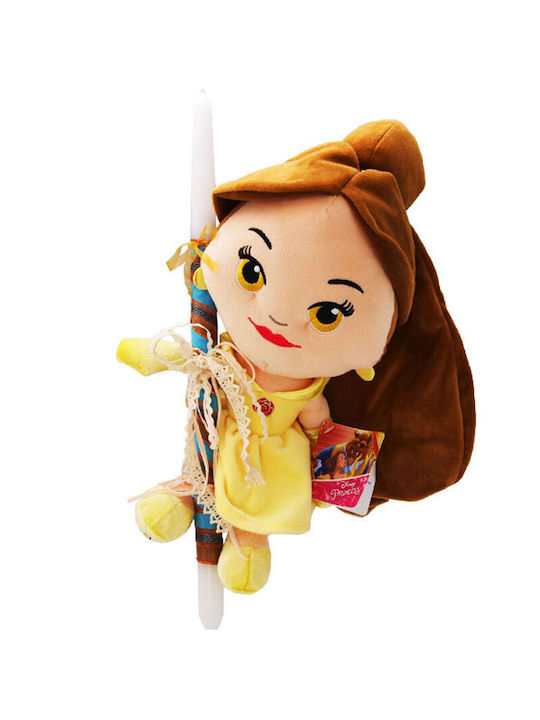 Easter Candle Disney Princess Round with Box Princess Disney 34cm White