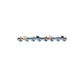 FFG Semi-chisel Ul Αλυσίδα Αλυσοπρίονου με Βήμα 3/8"LP, Πάχος Οδηγών .050"-1.3mm & Αριθμό Οδηγών 56Ε