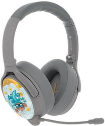 BuddyPhones Cosmos Plus Ασύρματο Over Ear Gaming Headset με σύνδεση Bluetooth Γκρι