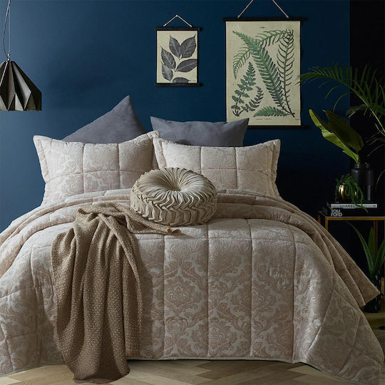 Liolios Home Jacquard Set Față de Pernă Oxford Ecru 50x70cm.